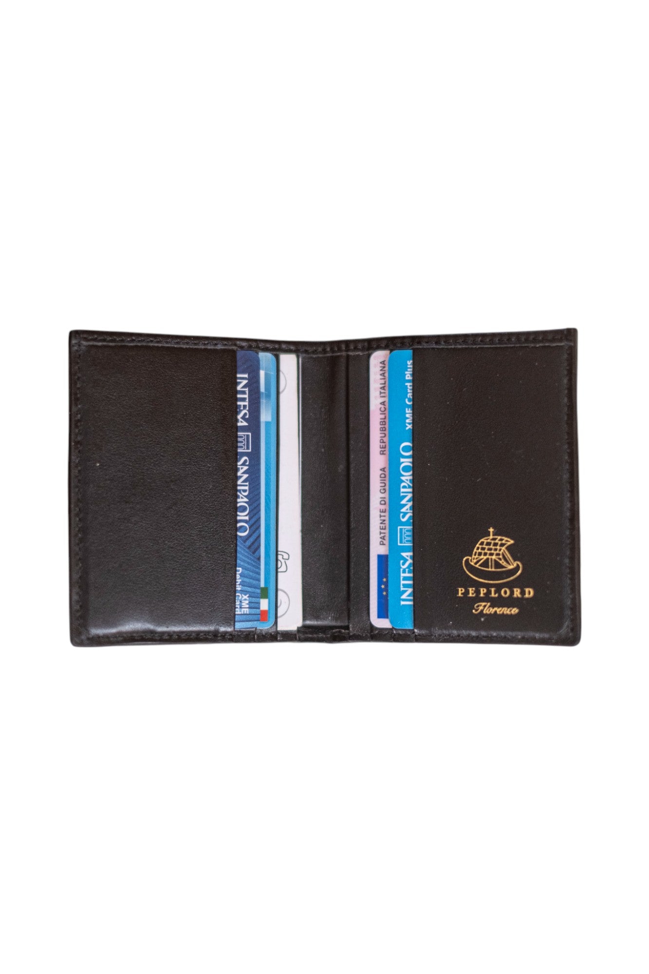 Crocodile leather card holder