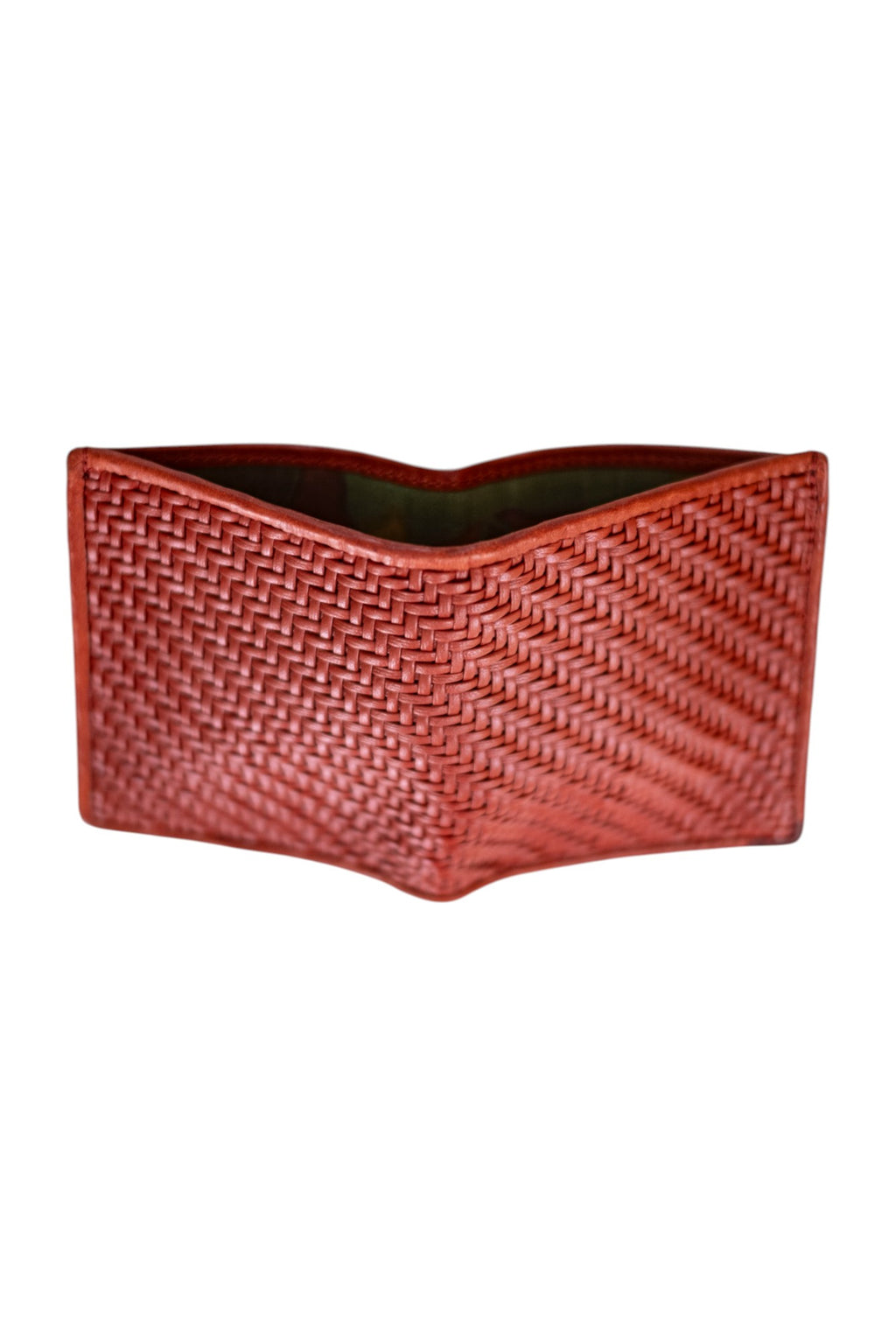 The braided leather wallet