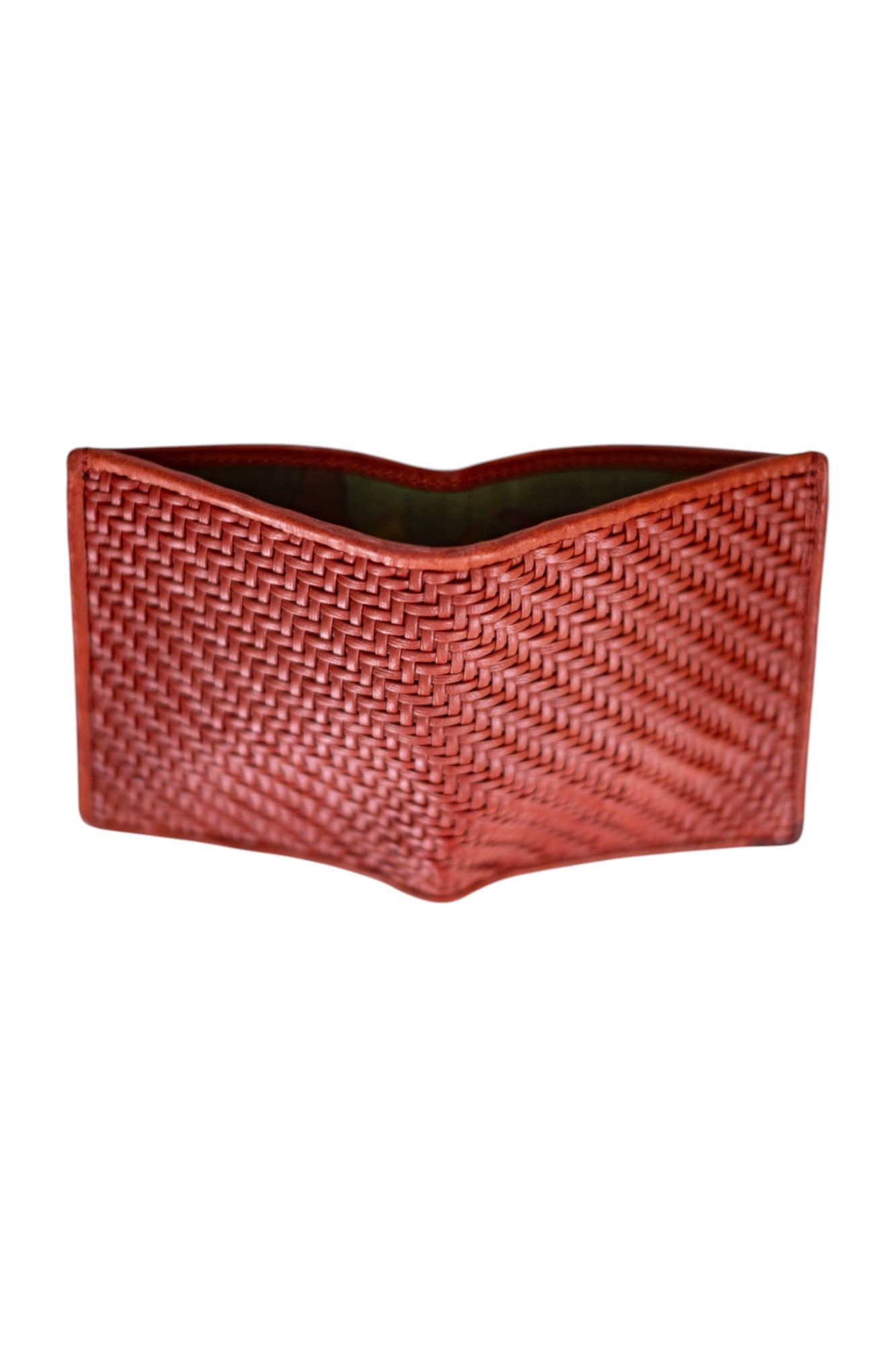 The braided leather wallet