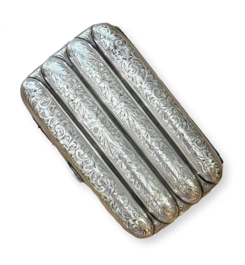 Cigar silver case