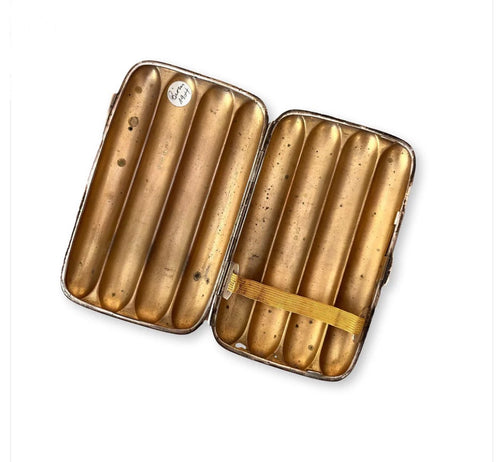 Cigar silver case