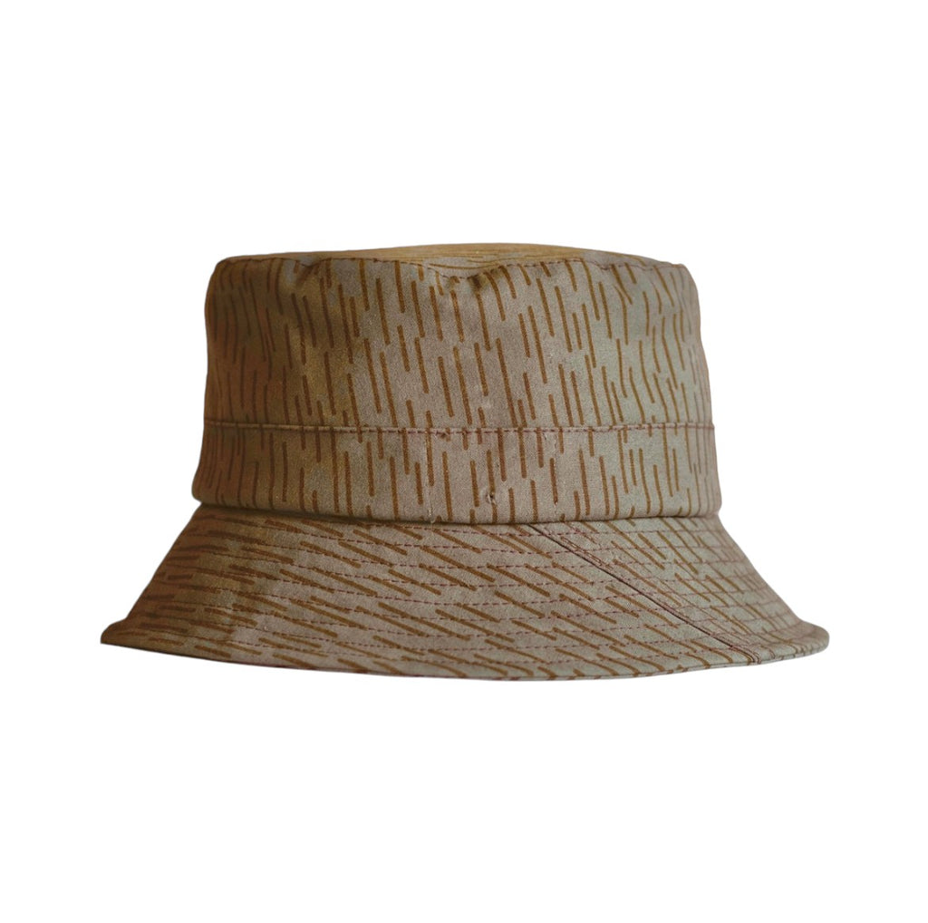 Hat Authentic Strichtarn fabric used By DDR and Czech Army in the 70s.