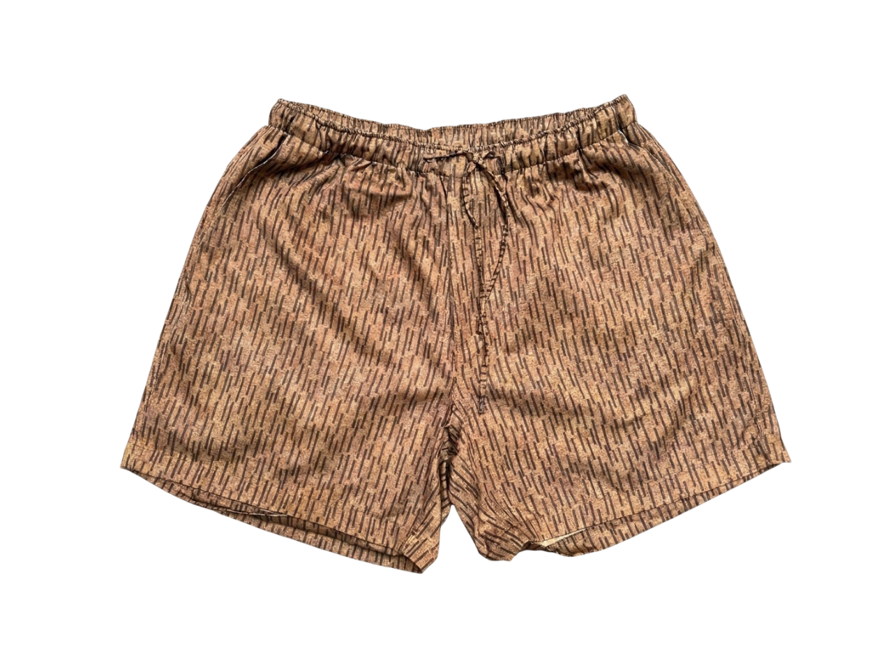 Swimtrunks vintage Japanese linen and cotton fabric