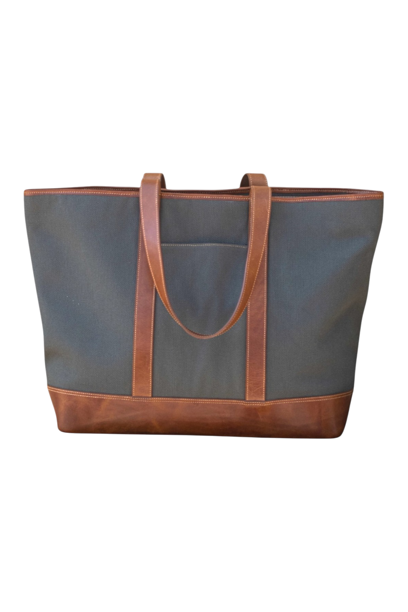 The Almiriki green leather bag