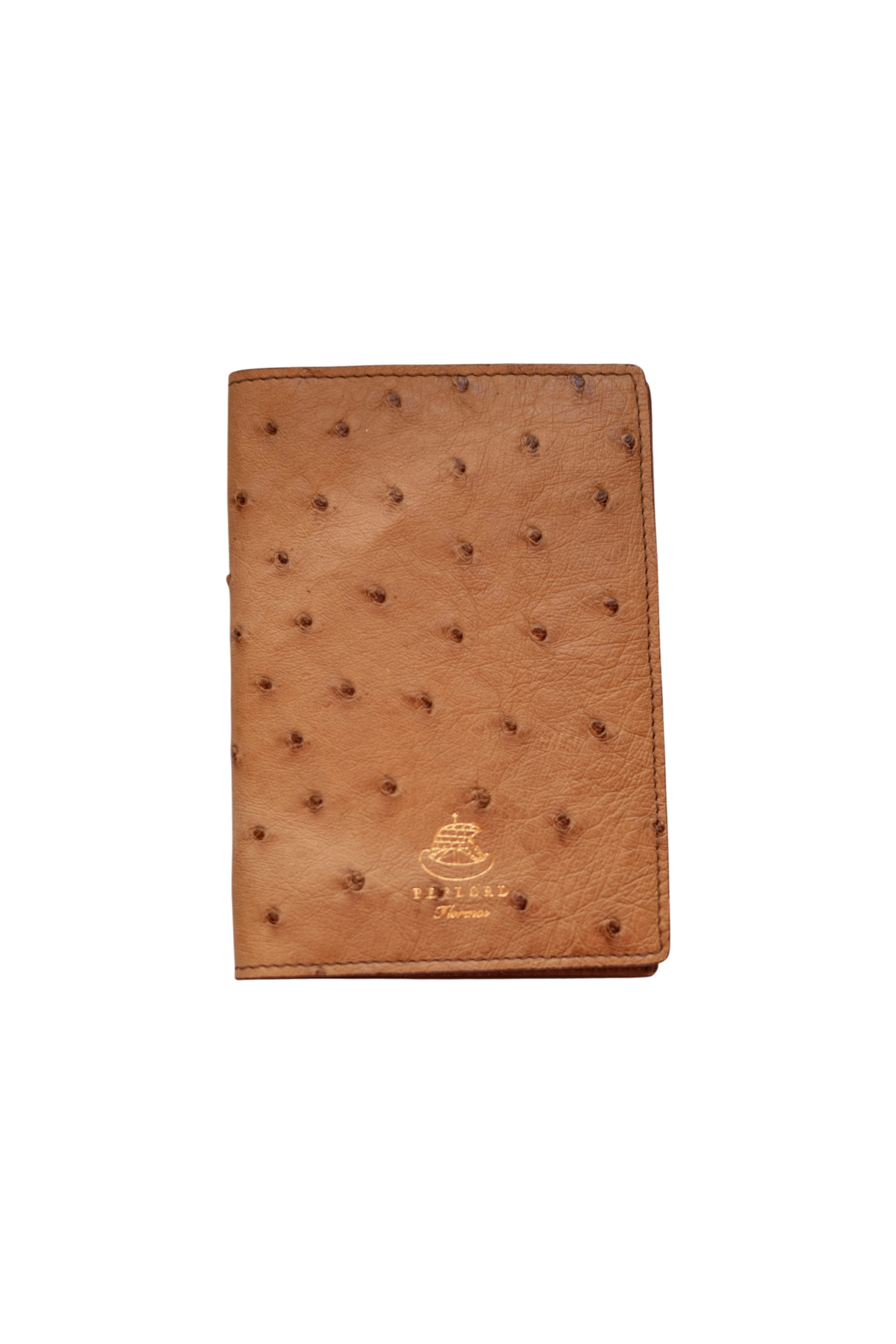 Passport holder and notebook premium ostrich leather