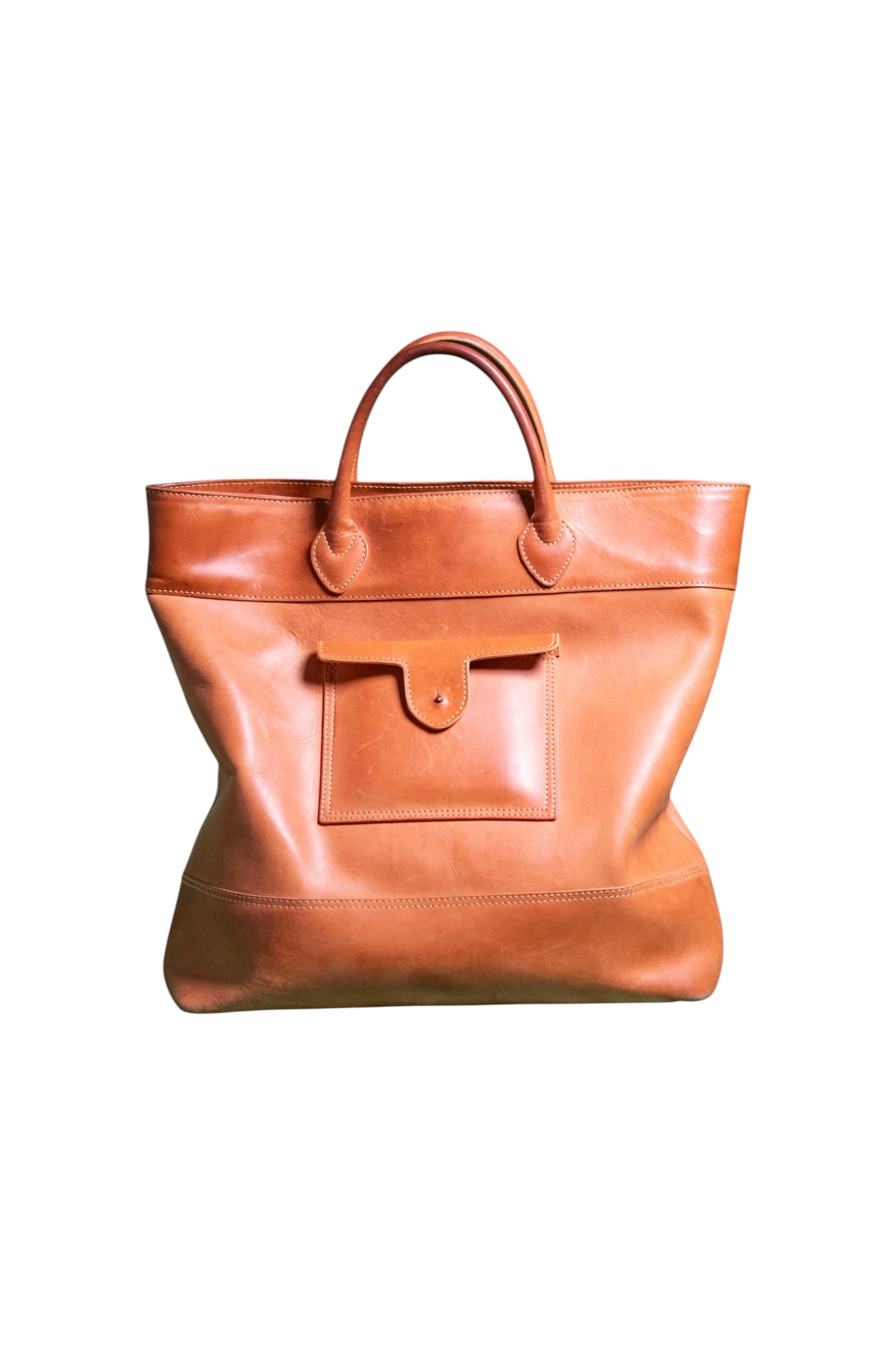 The leather tote