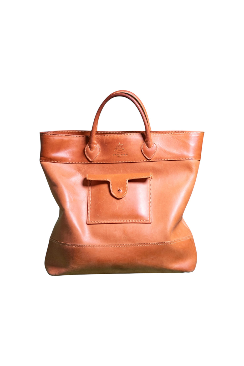 The leather tote