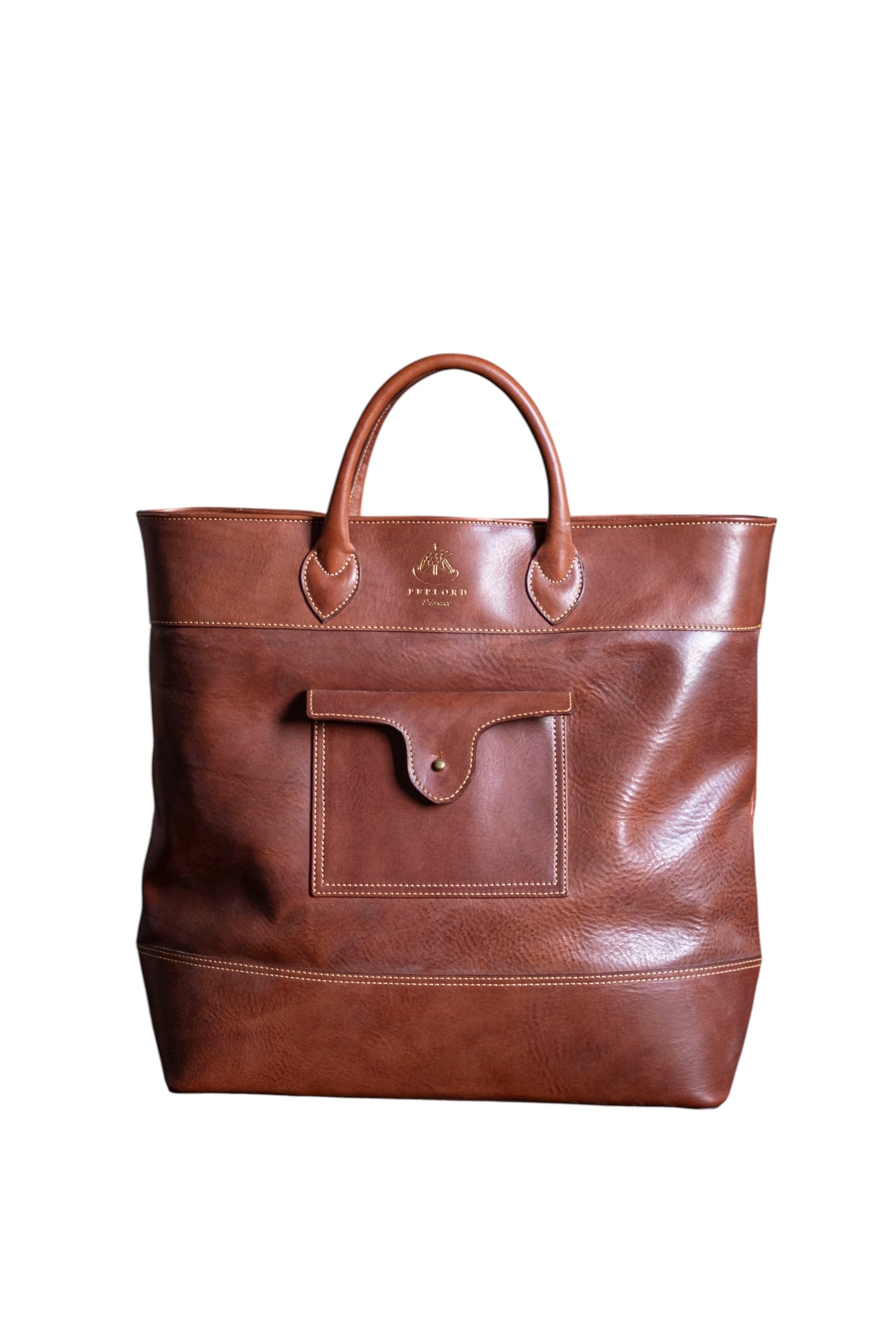 The leather tote