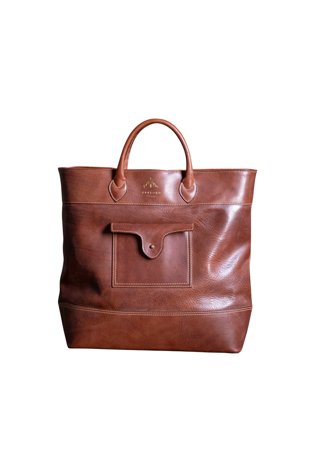 The leather tote