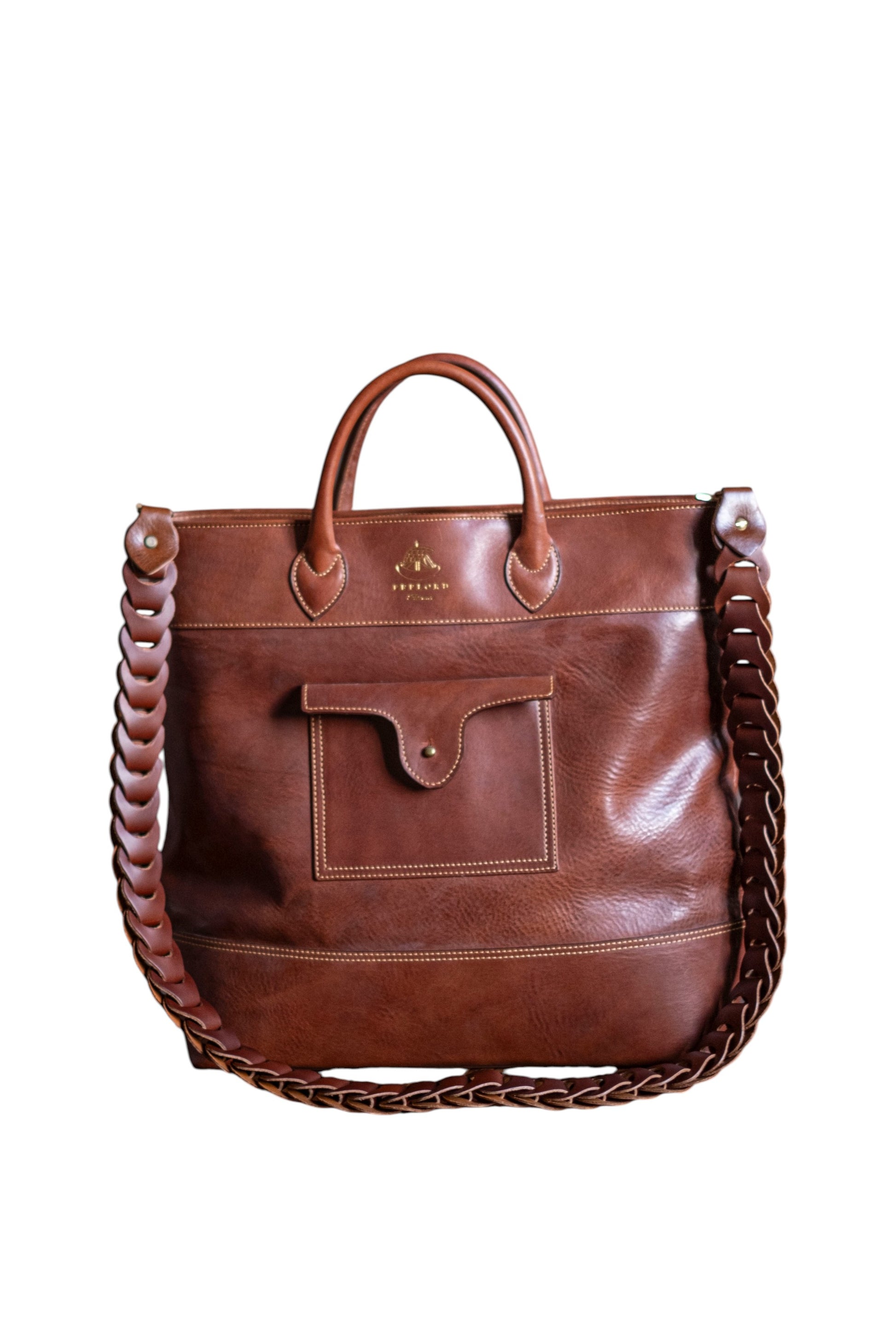 The leather tote