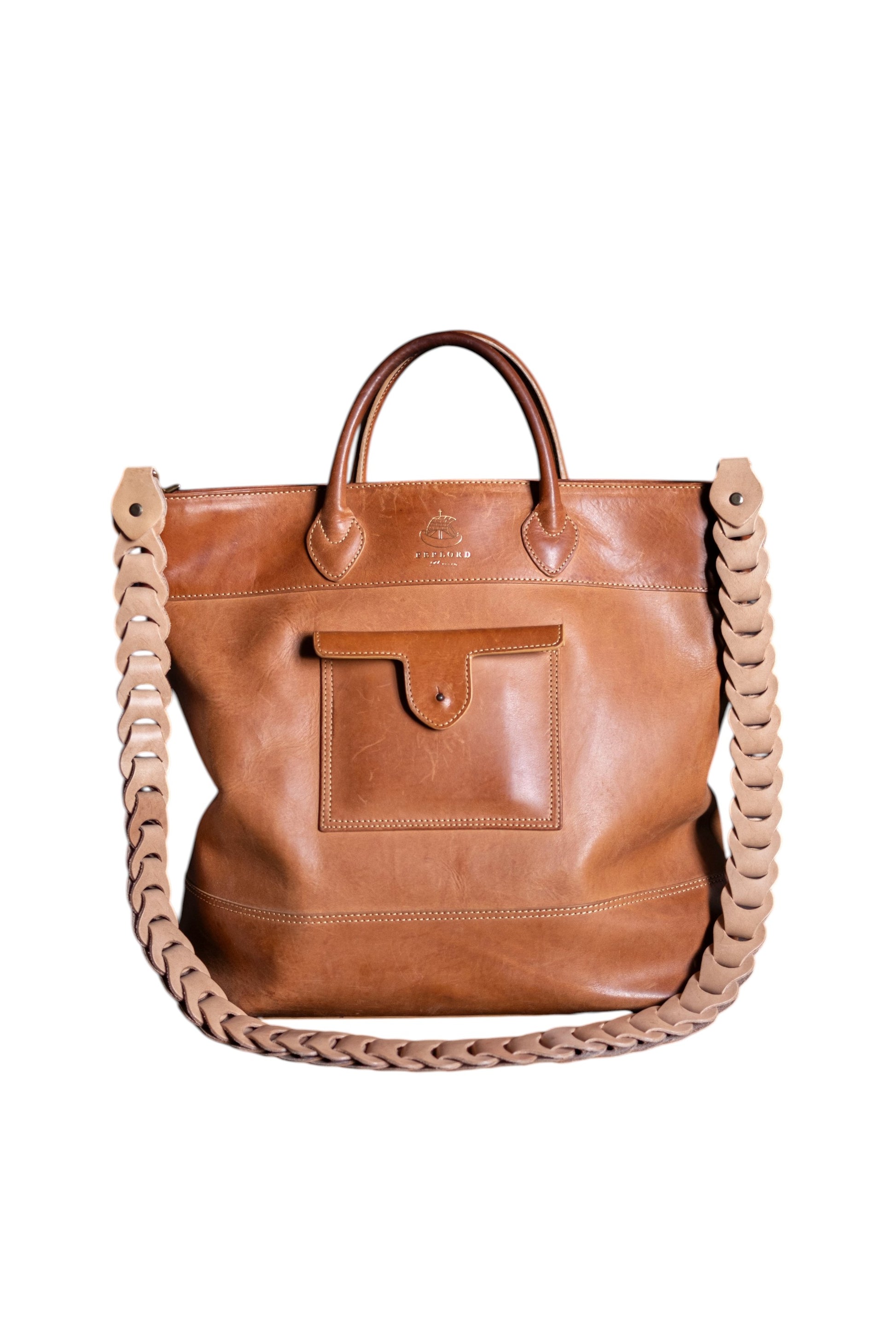 The leather tote